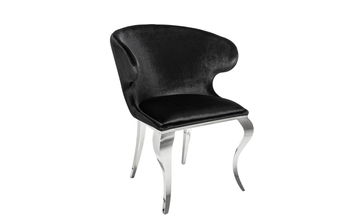 Czarne krzesło