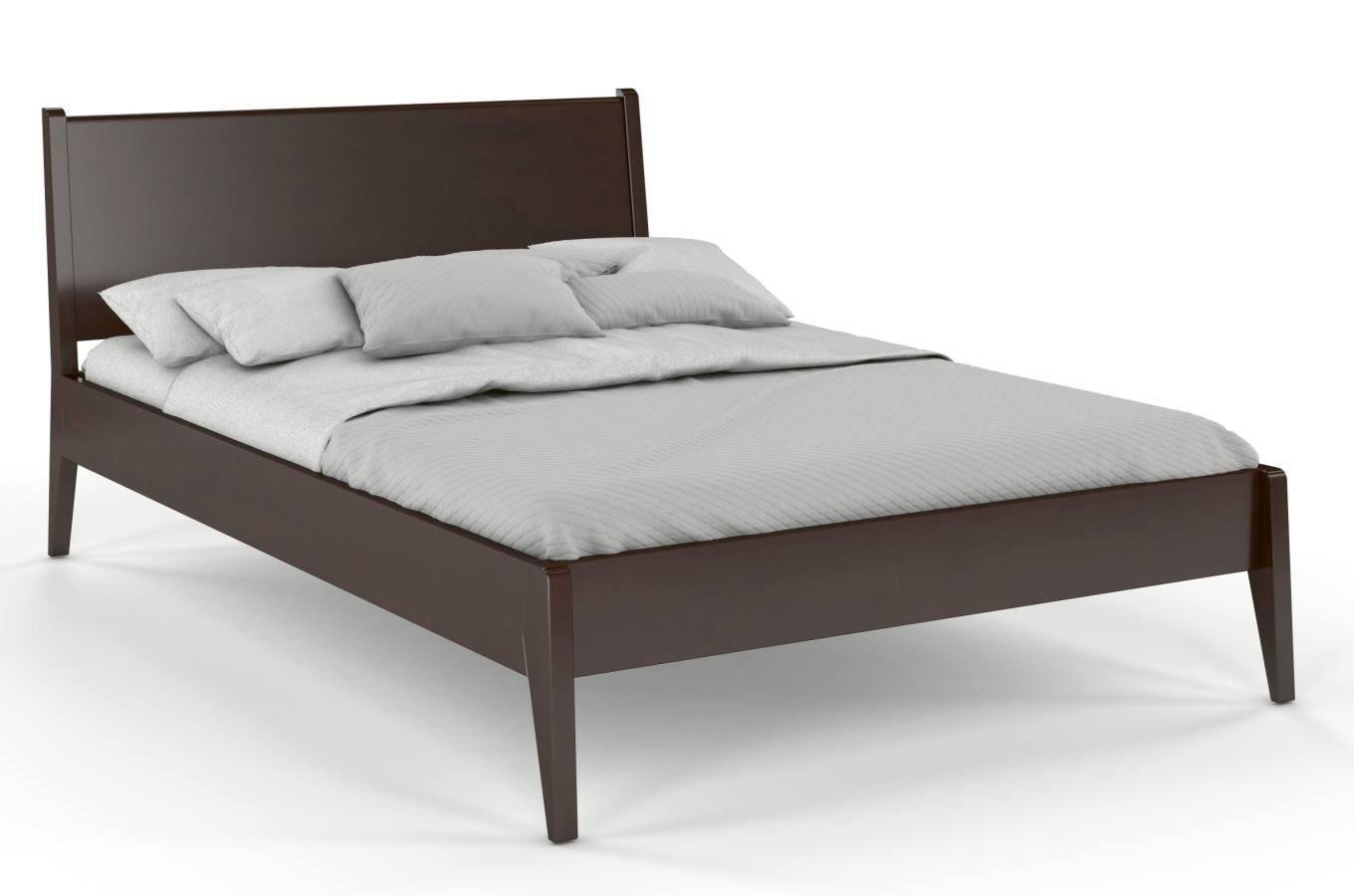 Łóżko drewniane bukowe Visby RADOM / 120x200 cm, kolor palisander