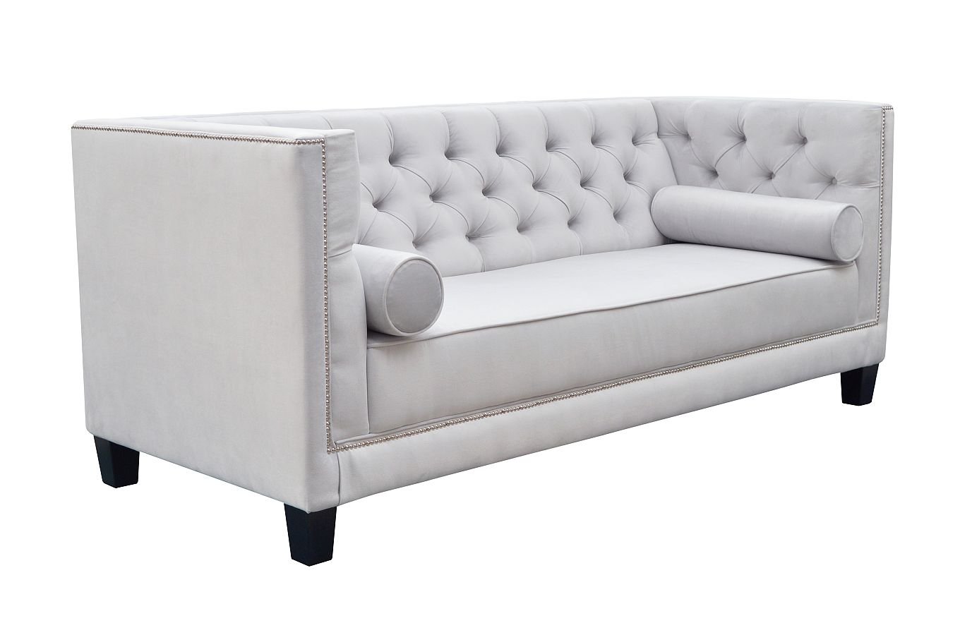 Nowoczesna sofa WENECJA pikowana w stylu Chesterfield / szer. 225 cm