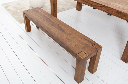 Drewniana ławka MAKASSAR (140 cm)