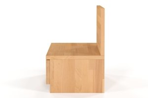 Drewniana szafka nocna bukowa Visby Bergman