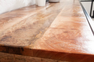 Drewniane biurko INDUSTRIAL / 120x35 cm