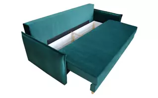 Elegancka sofa BRADLEY z funkcją spania i pojemnikiem na pościel