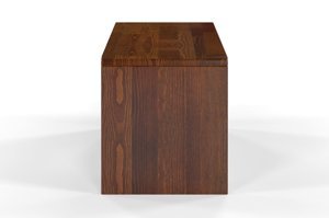 Ławka drewniana sosnowa Visby BENK / szerokość 80 cm; kolor orzech
