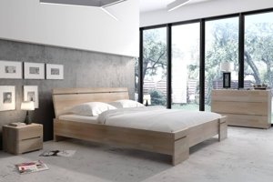 Łóżko drewniane bukowe Skandica SPARTA Maxi