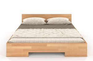 Łóżko drewniane bukowe Skandica SPECTRUM Long (długość + 20 cm) / 120x220 cm, kolor palisander