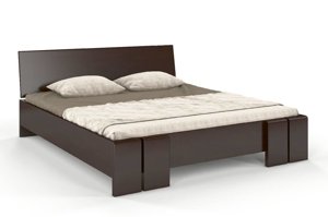 Łóżko drewniane bukowe Skandica VESTRE Maxi / 120x200 cm, kolor biały