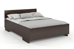 Łóżko drewniane bukowe Visby Bergman High&Long / 200x220 cm, kolor biały