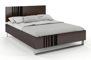 Łóżko drewniane bukowe Visby KIELCE / 120x200 cm, kolor biały
