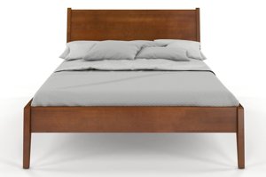 Łóżko drewniane bukowe Visby RADOM / 140x200 cm, kolor palisander