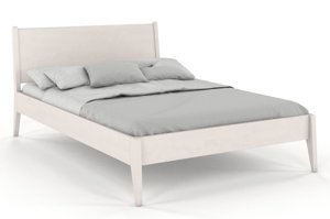 Łóżko drewniane bukowe Visby RADOM / 180x200 cm, kolor biały