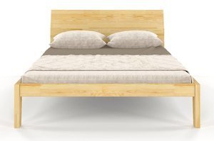 Łóżko drewniane sosnowe Skandica AGAVA / 180x200 cm, kolor naturalny
