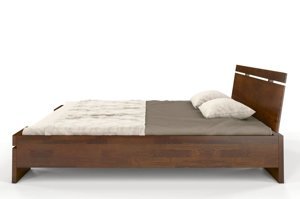 Łóżko drewniane sosnowe Skandica SPARTA Maxi / 160x200 cm, kolor naturalny
