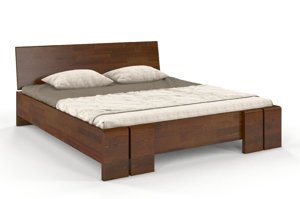 Łóżko drewniane sosnowe Skandica VESTRE Maxi / 160x200 cm, kolor naturalny