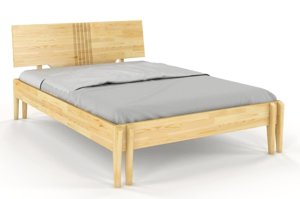 Łóżko drewniane sosnowe Visby POZNAŃ /180x200 cm, kolor palisander