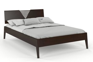 Łóżko drewniane sosnowe Visby WOŁOMIN / 160x200 cm, kolor naturalny
