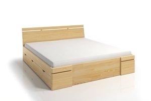 Łóżko drewniane sosnowe z szufladami Skandica SPARTA Maxi & DR