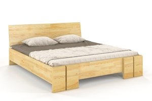 Łóżko drewniane sosnowe ze skrzynią na pościel Skandica VESTRE Maxi & ST