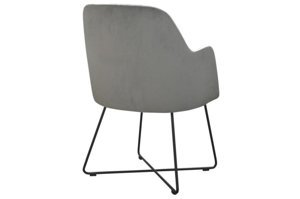 Nowoczesne krzesło tapicerowane z podłokietnikami BLEIK X
