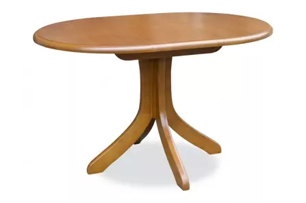 Okrągły rozkładany stół ALA / 90-125 cm