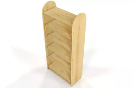 Regał drewniany sosnowy Visby KLIPPEN / 3 szerokości