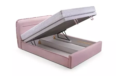 Tapicerowane łóżko CANDY z pojemnikiem na pościel
